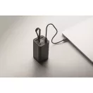 Powerbank, 20000 mAh, 65 W, Everestus, 2601E14209, 93x50x50 cm, Aluminiu, Negru