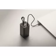   Powerbank, 20000 mAh, 65 W, Everestus, 2601E14209, 93x50x50 cm, Aluminiu, Negru