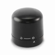   Dop pentru sticle de vin, Everestus, 2601E13971, Ø3.9x4 cm, ABS, Negru