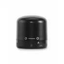 Dop pentru sticle de vin, Everestus, 2601E13971, Ø3.9x4 cm, ABS, Negru