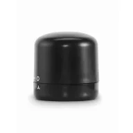   Dop pentru sticle de vin, Everestus, 2601E13971, Ø3.9x4 cm, ABS, Negru