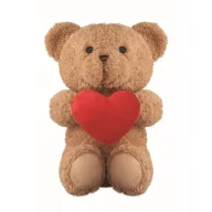 Ursulet de plus, Everestus, 2601E14690, 23 cm, Plush, Rosu