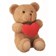 Ursulet de plus, Everestus, 2601E14690, 23 cm, Plush, Rosu