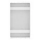 Geanta de plaja, Everestus, 2601E13995, 50x14x38 cm, Poliester, Bumbac, Gri