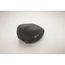 Sapca plata Newsboy cu catarama metalica, Everestus, 2601E14463, 32x38.5 cm, Poliester, Negru