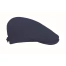 Sapca plata Newsboy cu catarama metalica, Everestus, 2601E14460, 32x38.5 cm, Poliester, Albastru