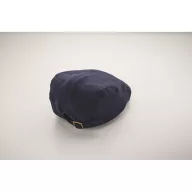   Sapca plata Newsboy cu catarama metalica, Everestus, 2601E14460, 32x38.5 cm, Poliester, Albastru