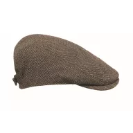   Sapca plata Newsboy cu catarama metalica, Everestus, 2601E14462, 32x38.5 cm, Poliester, Kaki