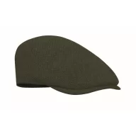   Sapca plata Newsboy cu catarama metalica, Everestus, 2601E14464, 32x38.5 cm, Poliester, Verde inchis