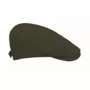 Sapca plata Newsboy cu catarama metalica, Everestus, 2601E14464, 32x38.5 cm, Poliester, Verde inchis