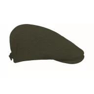  Sapca plata Newsboy cu catarama metalica, Everestus, 2601E14464, 32x38.5 cm, Poliester, Verde inchis