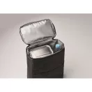 Rucsac termoizolant, Everestus, 2601E14326, 24.5x13.5x33.5 cm, Poliester, Negru