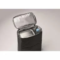   Rucsac termoizolant, Everestus, 2601E14326, 24.5x13.5x33.5 cm, Poliester, Negru