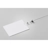   Suport ecuson, Everestus, 2601E13972, 120x80x0.76 mm, PVC, Alb