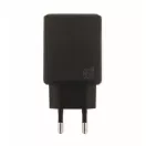 Adaptor priza cu 2 poli, Everestus, 2601E13836, 89.2x44x31.4 mm, Policarbonat, Negru