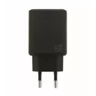   Adaptor priza cu 2 poli, Everestus, 2601E13836, 89.2x44x31.4 mm, Policarbonat, Negru