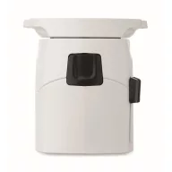   Adaptor universal cu 3 poli, Everestus, 2601E14506, Plastic, Alb