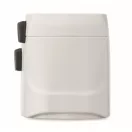 Adaptor universal cu 3 poli, Everestus, 2601E14507, Plastic, Alb