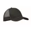 Sapca trucker cu 5 panouri, Everestus, 2601E14468, 21x16x11.5 cm, Bumbac, Negru