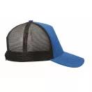 Sapca trucker cu 5 panouri, Everestus, 2601E14466, 21x16x11.5 cm, Bumbac, Albastru regal