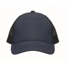 Sapca trucker cu 5 panouri, Everestus, 2601E14465, 21x16x11.5 cm, Bumbac, Albastru French Navy