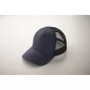 Sapca trucker cu 5 panouri, Everestus, 2601E14465, 21x16x11.5 cm, Bumbac, Albastru French Navy