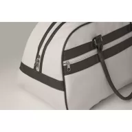   Geanta sport, Everestus, 2601E13998, 48x25x28 cm, Poliuretan, Alb