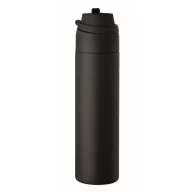   Sticla termos 500 ml, Everestus, 2601E14546, Ø7.4x26.6 cm, Otel, Negru