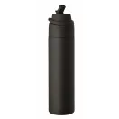 Sticla termos 500 ml, Everestus, 2601E14546, Ø7.4x26.6 cm, Otel, Negru