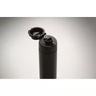   Sticla termos 500 ml, Everestus, 2601E14546, Ø7.4x26.6 cm, Otel, Negru