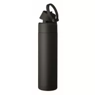   Sticla termos 500 ml, Everestus, 2601E14546, Ø7.4x26.6 cm, Otel, Negru