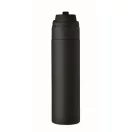 Sticla termos 500 ml, Everestus, 2601E14546, Ø7.4x26.6 cm, Otel, Negru