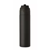   Sticla termos 500 ml, Everestus, 2601E14546, Ø7.4x26.6 cm, Otel, Negru