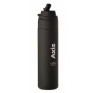 Sticla termos 500 ml, Everestus, 2601E14546, Ø7.4x26.6 cm, Otel, Negru