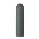 Sticla termos 500 ml, Everestus, 2601E14547, Ø7.4x26.6 cm, Otel, Verde petrol