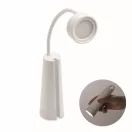 Lampa de birou si lanterna 2-in-1, Everestus, 2610E19107, 4.3x 4.3x15 cm, ABS, Alb