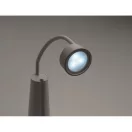 Lampa de birou si lanterna 2-in-1, Everestus, 2610E19107, 4.3x 4.3x15 cm, ABS, Alb
