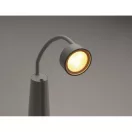 Lampa de birou si lanterna 2-in-1, Everestus, 2610E19107, 4.3x 4.3x15 cm, ABS, Alb