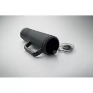   Cana de voiaj, Everestus, 2610E18476, 700 ml, Ø10x25 cm, Otel inoxidabil, Negru