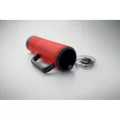 Cana de voiaj, Everestus, 2610E18478, 700 ml, Ø10x25 cm, Otel inoxidabil, Rosu