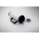 Cana de voiaj, Everestus, 2610E18473, 700 ml, Ø10x25 cm, Otel inoxidabil, Alb