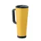 Cana de voiaj, Everestus, 2610E18475, 700 ml, Ø10x25 cm, Otel inoxidabil, Galben