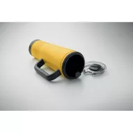   Cana de voiaj, Everestus, 2610E18475, 700 ml, Ø10x25 cm, Otel inoxidabil, Galben