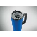 Cana de voiaj, Everestus, 2610E18474, 700 ml, Ø10x25 cm, Otel inoxidabil, Albastru regal