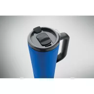   Cana de voiaj, Everestus, 2610E18474, 700 ml, Ø10x25 cm, Otel inoxidabil, Albastru regal