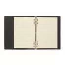 Agenda cu spirala, Everestus, 2610E18710, A5, Dictando, 18.5x22.8 cm, Poliuretan, Negru
