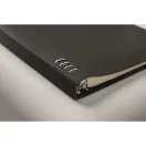 Agenda cu spirala, Everestus, 2610E18710, A5, Dictando, 18.5x22.8 cm, Poliuretan, Negru