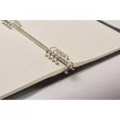 Agenda cu spirala, Everestus, 2610E18710, A5, Dictando, 18.5x22.8 cm, Poliuretan, Negru