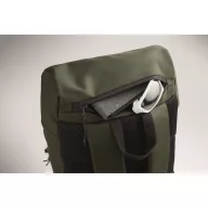   Rucsac sport casual 15L, Everestus, 2610E19203, 23x17.5x41 cm, rPET, Verde inchis