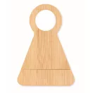 Suport sticla cu desfacator, Everestus, 2610E17955, 9.5x13.5x1.8 cm, Bambus, Natur